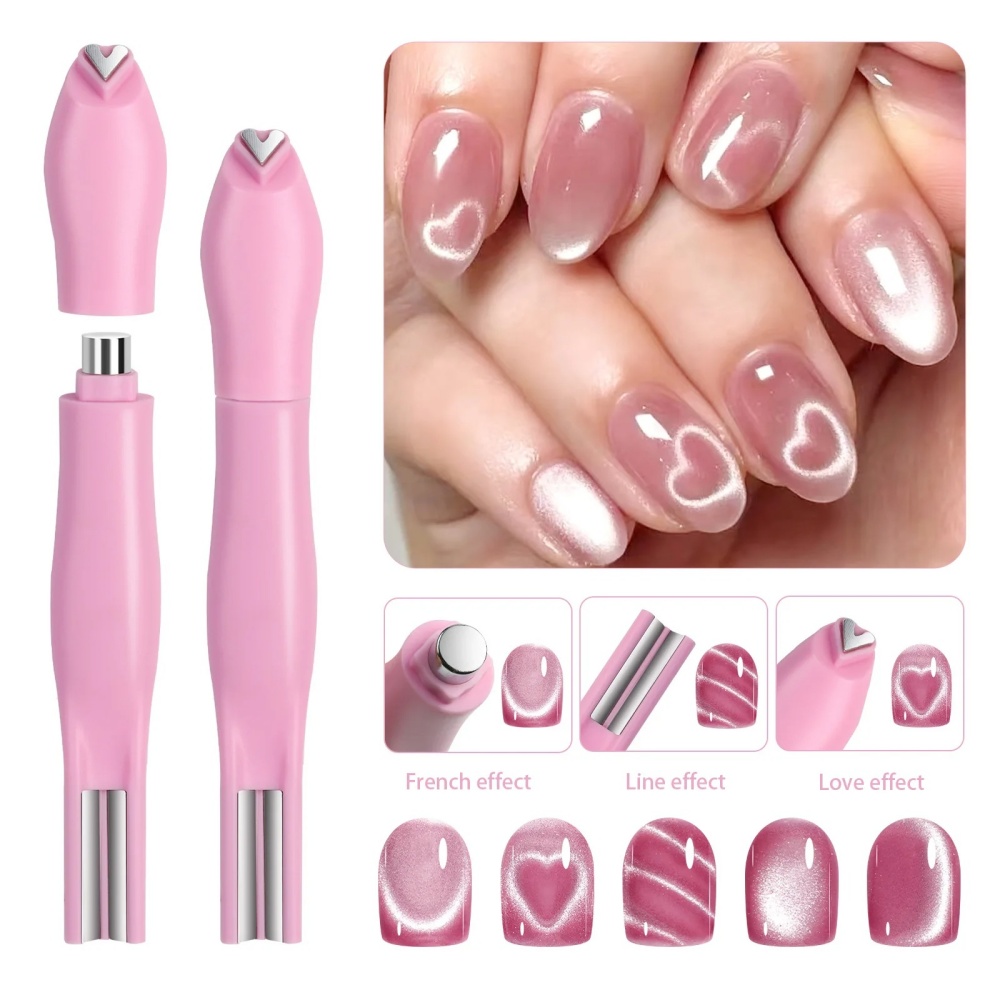 3-In-1 Heart Shape Cat Eye Nai - đánh giá và giá Contour Palette Stick