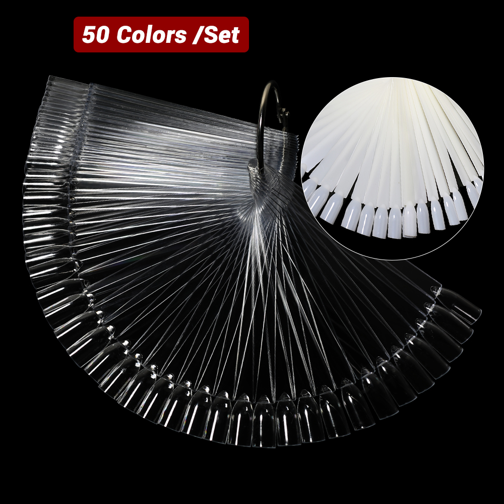 50Pcs False Nail Display Stick - đánh giá và giá Contour Palette Stick