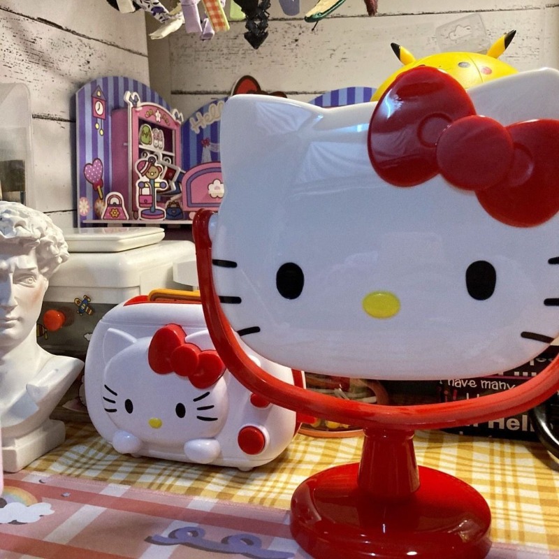 Hello Kitty Desktop Vanity Mir - đánh giá và giá Beauty Makeup Vanity Set
